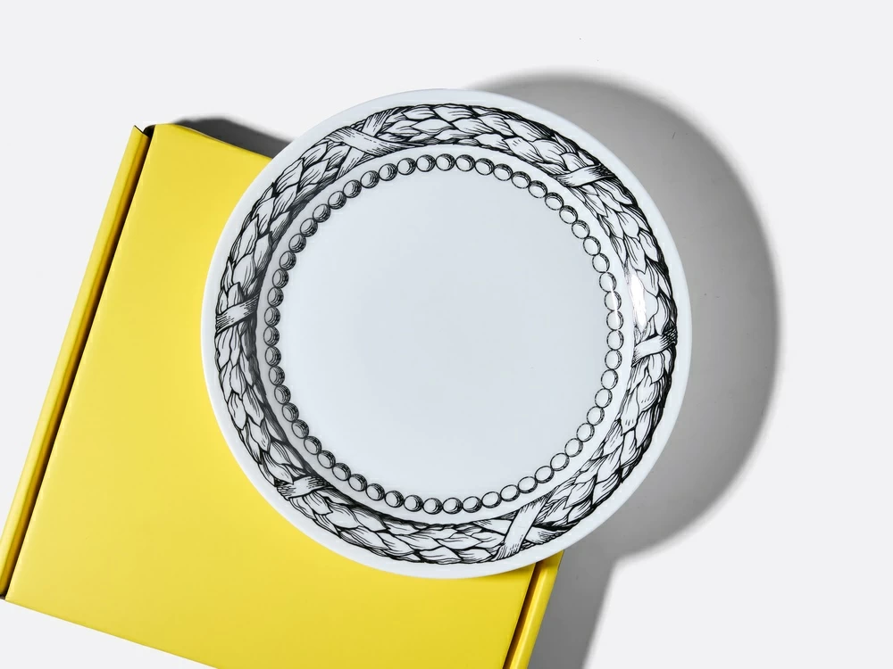 Тарелка плоская 200 мм, в подарочной упаковке, форма Юлиана, рисунок Волшебный сад III, арт. 81.34185.00.1