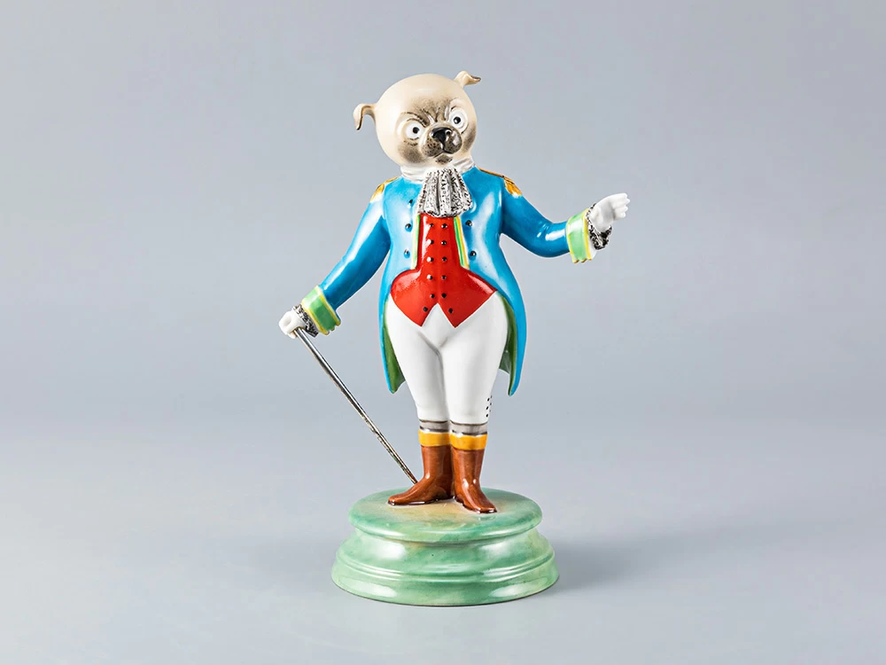 Скульптура мопс Бу Бу арт. 82.92073.00.1