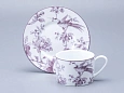 Чашка с блюдцем форма Соло рисунок Monplaisir Violet, арт. 81.29440.00.5