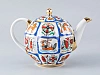 Чайник заварочный форма Тюльпан рисунок Русский лубок 600 мл арт. 80.05730.00.1