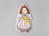 Елочная игрушка рисунок Мари арт. 80.38543.00.1