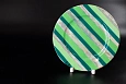 Тарелка 180 мм, Полоски 14, на форме Гладкая, арт 60.06451.00.1