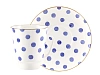 Чашка с блюдцем кофейная 165 мл., форма Майская, рисунок Polka Dot (В горошек) арт. 81.27797.00.1